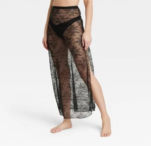 Auden Damen Dessous Rock Spitze ungefüttert Größe M schwarz - Bild 1 von 7