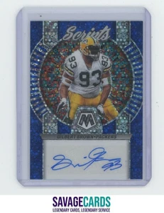 2023 Panini Mosaic Scripts Auto Blue Disco Gilbert Brown #S26 Green Bay Packers - Picture 1 of 3