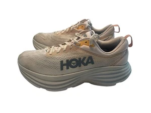 Neu Hoka Bondi 8 Laufschuhe Größe 7 B Damen in Cantaloupe/Pfirsich Sneaker - Bild 1 von 22