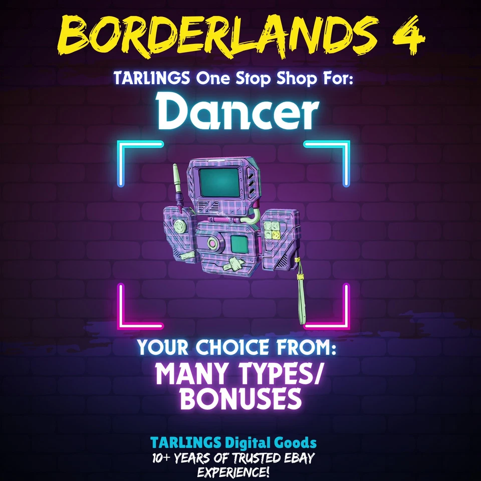 Borderlands 4 (BL4) 🎉 Dancer [Class Mod Rafa] GODROLLS ✨ Pick Your Item!✨ - Image 1 of 1