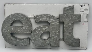 Metal Wall Sign “EAT”  Decor Primitive, Farmhouse, Restaurant  - Picture 1 of 3