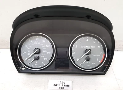 ✅ 11-13 OEM BMW E92 E93 335is DCT velocímetro cuadro de instrumentos VDO Foto 1 de 4