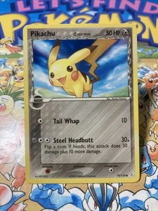 Pikachu 79/110 Delta Species Holon Phantoms Pokemon TCG - Picture 1 of 8