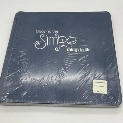 Álbum de fotos Creative Memories PicFolio disfrutando de las cosas simples de la vida 13x14" Foto 1 de 3
