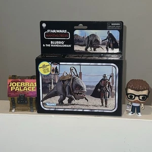 Star Wars The Vintage Collection Blurrg and the Mandalorian Set - Imagen 1 de 2