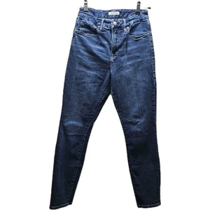 Good American Damen blau dunkle Waschung Knöchel Skinny Jeans Größe 6/28 - Bild 1 von 13