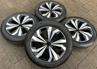 4 ORIGINAL 17" ALU SOMMERRÄDER VW T-CROSS 2GM601025M CHESTERFIELD FREIHAUS - Bild 1 von 4
