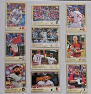 2015 TOPPS UPDATE SERIES GOLD PARALLEL /2015 US201 TO US400 COMPLETE YOUR SET. - Picture 1 of 1