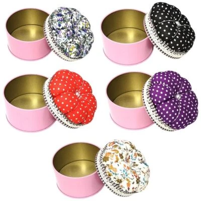 Button Storage Sewing Pin Cushion Needle Holder  Sewing Embroidery Accessories - image 1 of 4