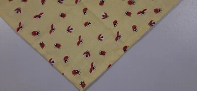 Bandana Buster marrón para perro, bufanda, corbata, Ladybugs, amarillo, S, M, L Foto 1 de 3