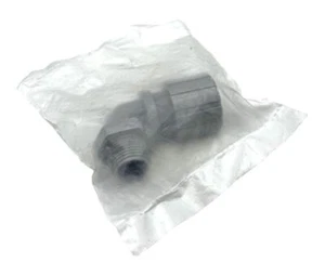 Hubbell NHC1022CR 90° Liquid Tight Cord Connector 1/2" MNPT Nylon 0.25-.375" Rng - Picture 1 of 2