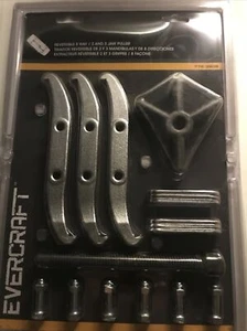 EVERCRAFT  Reversible 8 Way / 2&3 Jaw Puller Set 776-3908 5-1/2” Max Reach NEW - Picture 1 of 5