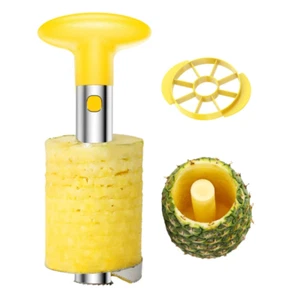 Stainless Steel Easy Kitchen Tool Fruit Pineapple Peeler Corer Slicer Cutter - Picture 1 of 1