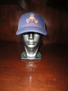 Nueva gorra de béisbol de lona con logotipo de Cigar azul - Imagen 1 de 11