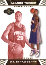 2007-08 Topps Co-Signers Gold Red #93A D.J. Strawberry/Alando Tucker/109 
