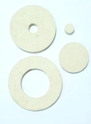 Filzdichtung 10mm Polierring, Polierscheibe, Wollfilz, Merino, Filz - Bild 1 von 4