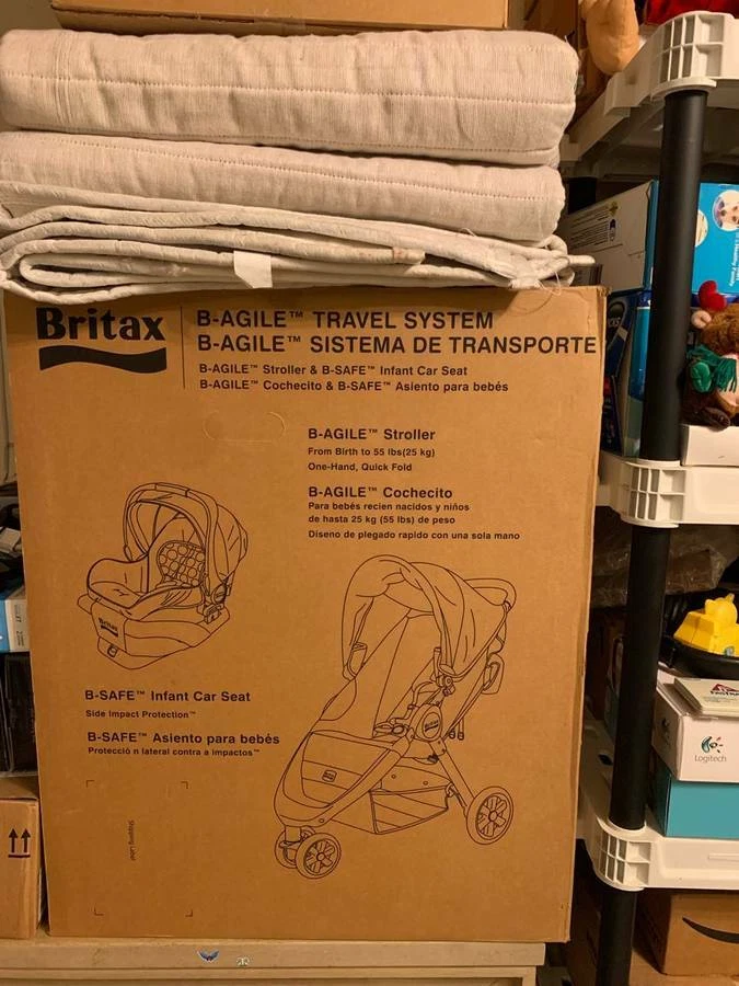 Pick Up only, Brand New Sealed Britax B Agile & B-Safe Travel System Stroller - Image 1 of 1