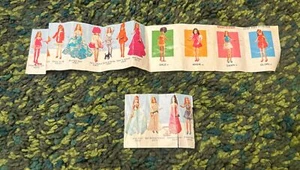 Vintage Dawn Puppe Modenschau Papier Katalog verbreitet - Bild 1 von 6