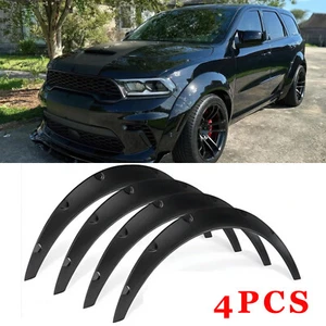 For Dodge Durango 4PCS Fender Flares Flexible Wide Body Kit Wheel Arches 4.5" US - Picture 1 of 12