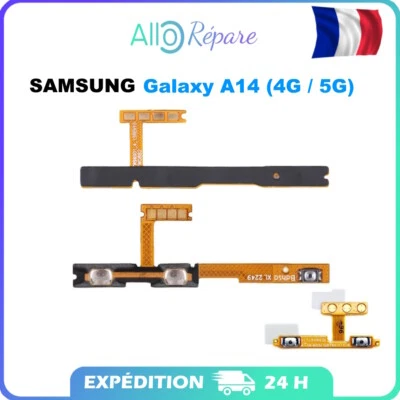 Nappe BOUTON POWER ON/OFF + volume Samsung Galaxy A14 4G / 5G