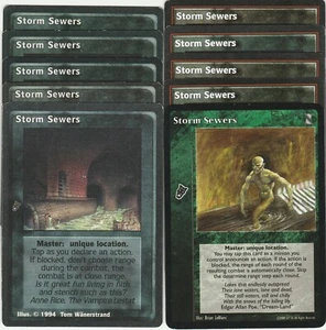 Storm Sewers x10 KoT VTES Jyhad Lot B - Picture 1 of 1