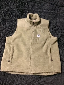 Carhartt Herren Yukon Extremes Sherpa/Fleece Weste XL olivgrün - Bild 1 von 8