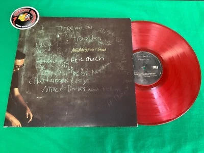 Eric Church Mr. Misunderstood USED Country Colored Red LP Piranha Records - Image 1 of 4
