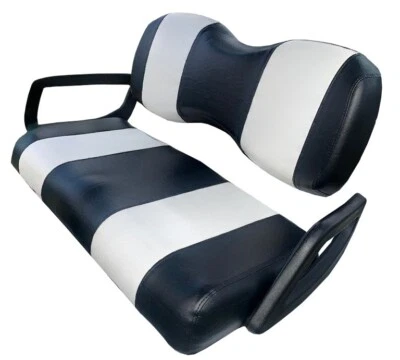 UP TO PAR COVERS Yamaha Drive / G-29 (Front Seat / Rear Seat) Golf Cart Seat Cover (2 Stripe)