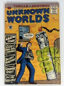 Unknown Worlds #16 American Comics Group 1962 Silver Age Rare HTF Sci-Fi - Picture 1 of 7