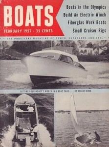 Boats February 1957 Boats IN The Olympics, Roland Birnn 051017nonDBE - Picture 1 of 1