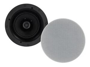 Pair Rockville ELITE C616 6.5" 16-Ohm Ceiling Speakers, Adjustable Silk Tweeter - Picture 1 of 11