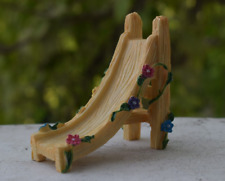 Flower Wooden Slide Miniature figurine II Home & Office Decor item II Slide