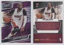2016 Panini National Convention VIP Purple Pulsar Prizm /50 Dwyane Wade #7 HOF