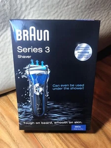 BRAUN Series 3 380s Electric Shaver Wet & Dry, Brand New & Genuine - Picture 1 of 4
