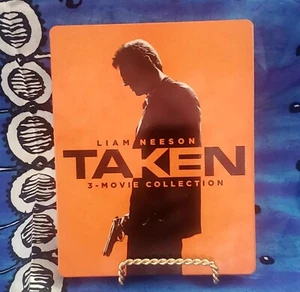 Taken 3-Movie Collection Blu Ray 2018 Steelbook Liam Neeson - Wie Neu - Bild 1 von 3