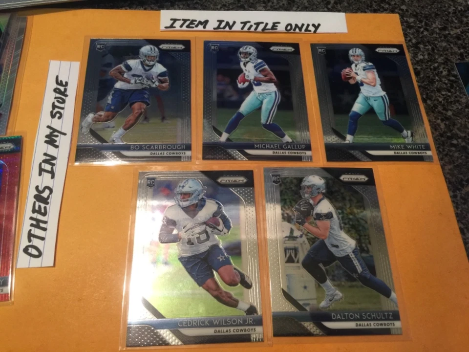 2018 prizm rc bo scarbrough Seahawks future back invest - Image 1 of 1