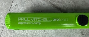 Paul Mitchell Express Mini Crimp Pro Tools Green Travel Size Hair Crimping Y2K - Picture 1 of 7