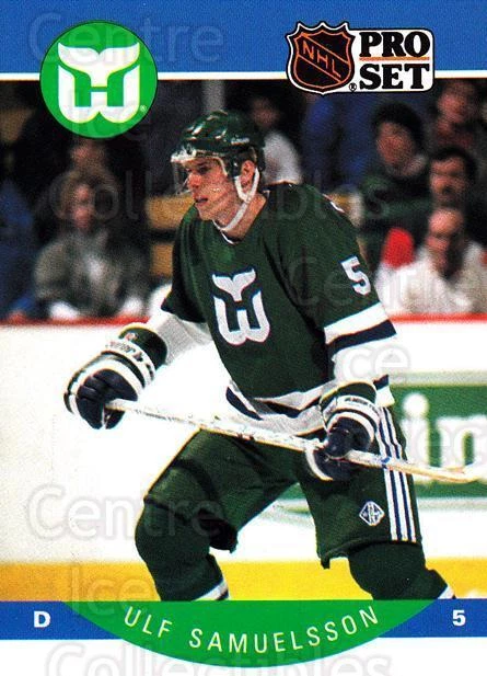 1990-91 Pro Set #109 Ulf Samuelsson - Image 1 of 1