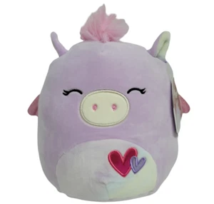 Peluche Squishmallow 2022 San Valentín 10" Rei Pegaso Edición San Valentín - Imagen 1 de 4
