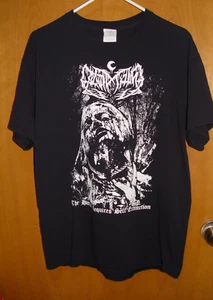 Leviathan Band The Harlot Requires Self Extinction T-shirt Gildan Size L RARE! - Picture 1 of 7