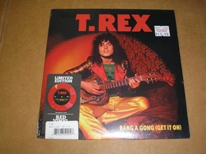 T. Rex - Bang A Gong (Get It On) b/w Jeepster 7" new sealed Cleopatra red vinyl - Picture 1 of 2