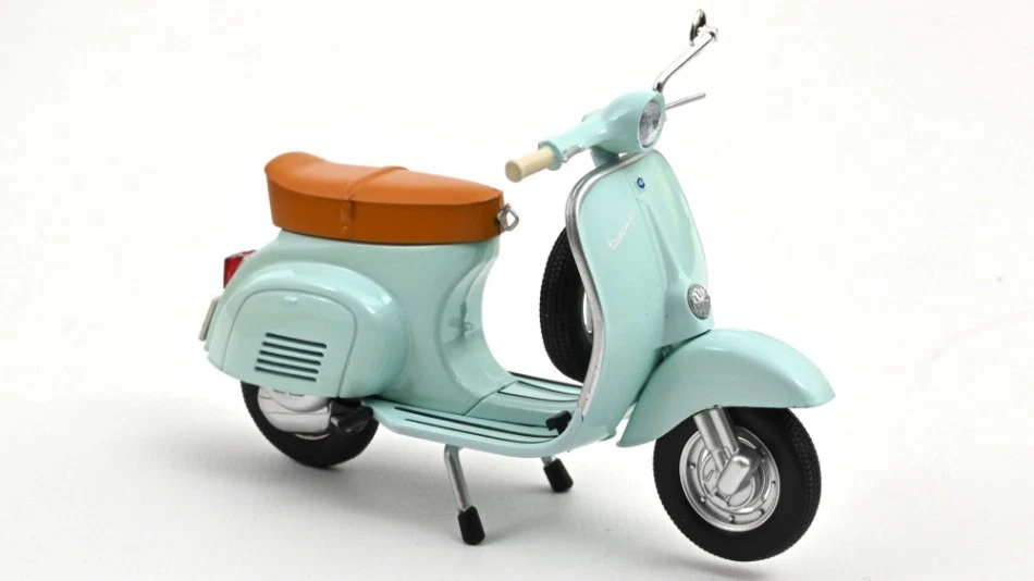 Vespa 50 N 1969 Wasser Marine Blau 1:18 Modell 182081 Norev - Bild 1 von 1