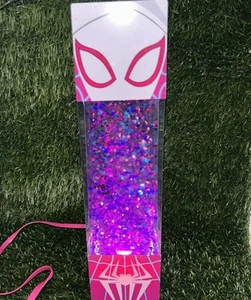 Marvel Spider-Gwen USB Powered Glitter Motion Light | 12 Inches Tall - Picture 1 of 13