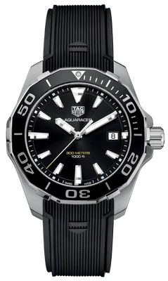 Tag Heuer Aquaracer Black Dial Watch for Men - WAY111A.FT6151 - Image 1 of 4