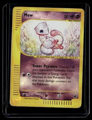Mew 019/165 Reverse Holo Expedition Pokemon Card - Image 1 of 2