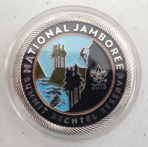 2013 National Scout Jamboree Summit SBR Coin w/ Case - Picture 1 of 2