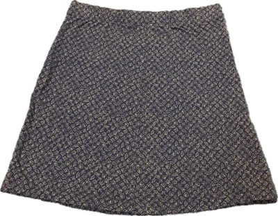 "Falda L.L.Bean línea A, floral Ditsy, vintage, años 90/Y2K, algodón, cintura elástica 32""" Foto 1 de 4