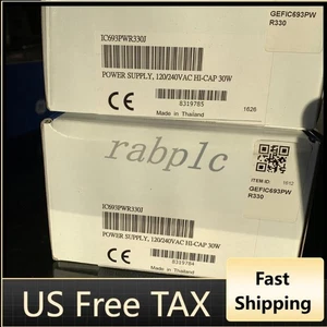 New Sealed GE Fanuc IC693PWR330J 120/240 VAC, 30W, RS-485, Power Supply Module - Picture 1 of 3
