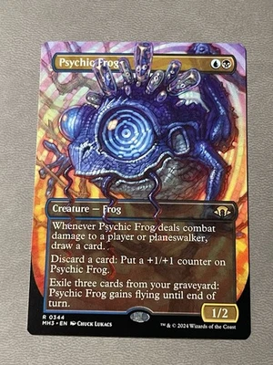 Psychic Frog (Borderless) MTG Modern Horizons 3 Regular NM - Image 1 of 2