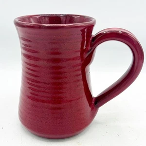 Park Designs Aspen Mug Red Ridged 8347575 - Picture 1 of 7